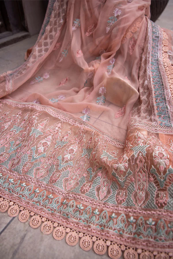 Johra Gold Luxury Chiffon Collection 100% Original