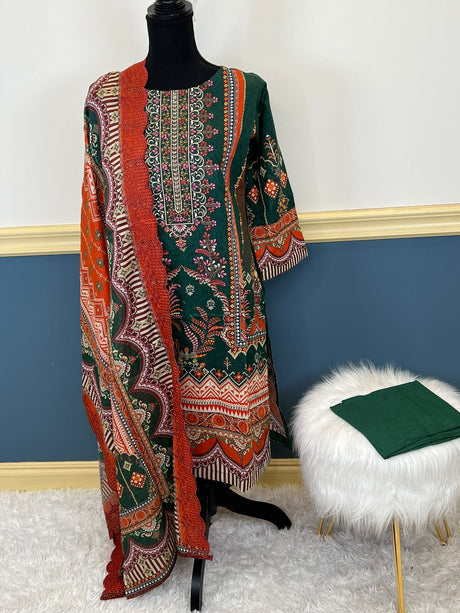 Bin Saeed original embroidered lawn Collection