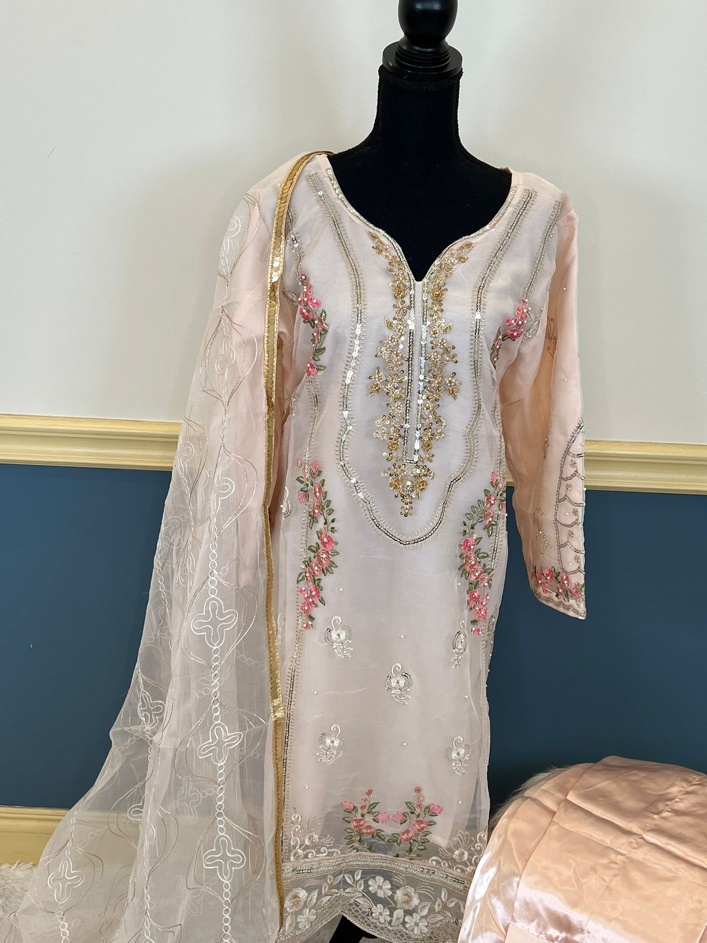 Pakistani Embroidered Party wear  Ready To Ship