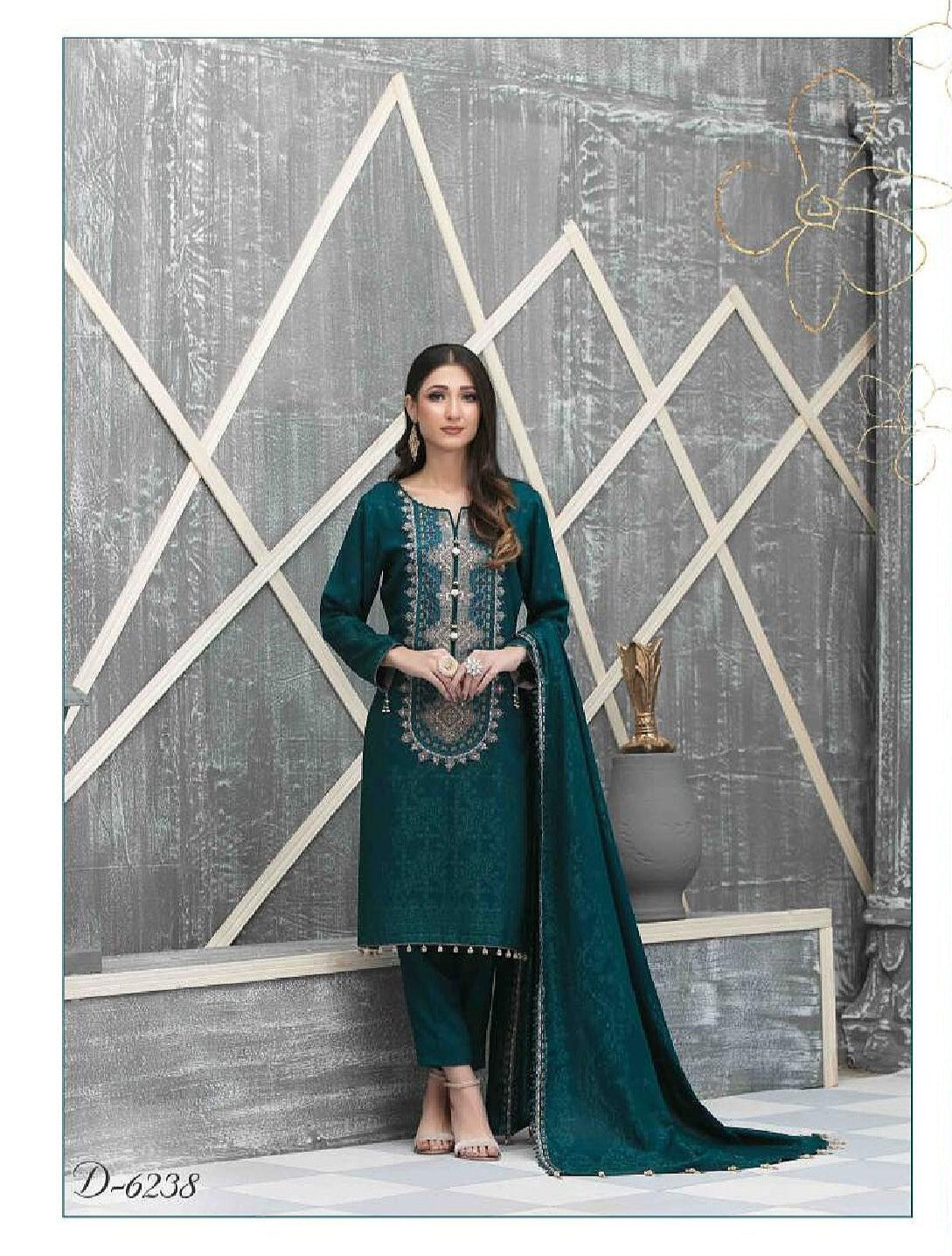 NAAZNIN By Tawakkal Embroidered Lawn Collection -100% Original Guaranteed