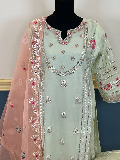 Pakistani Embroidered Party wear  Ready To Ship