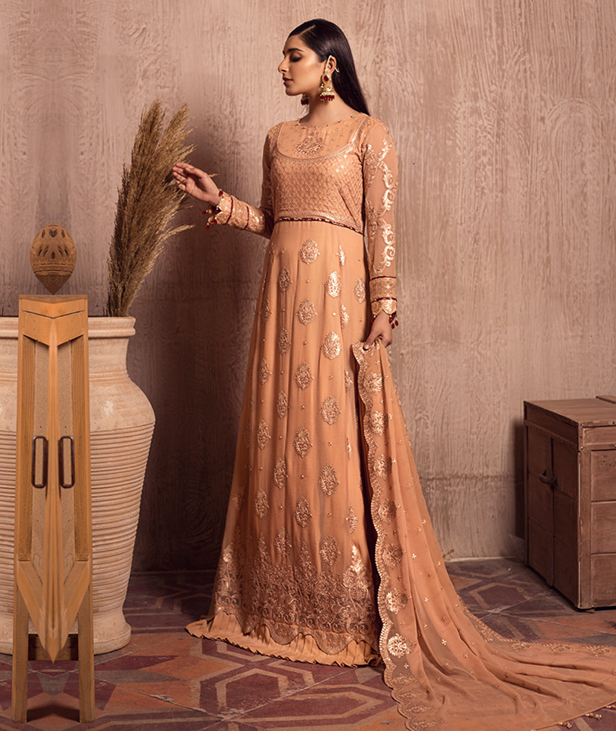 Zarif Festive Luxury Chiffon Embroidered 2021 -100% Original Guaranteed