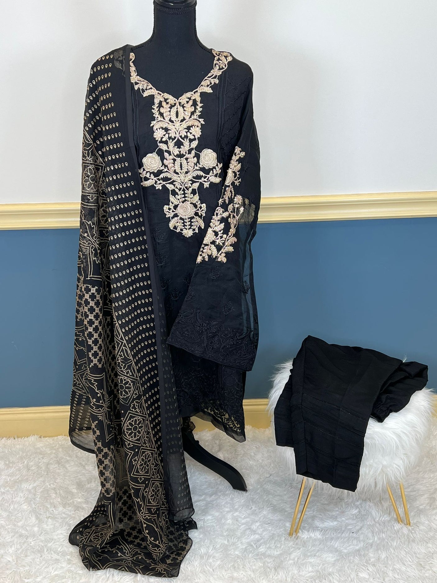 Pakistani Embroidered Party wear  Ready To Ship