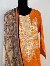 Pakistani Embroidered Lawn ready to ship