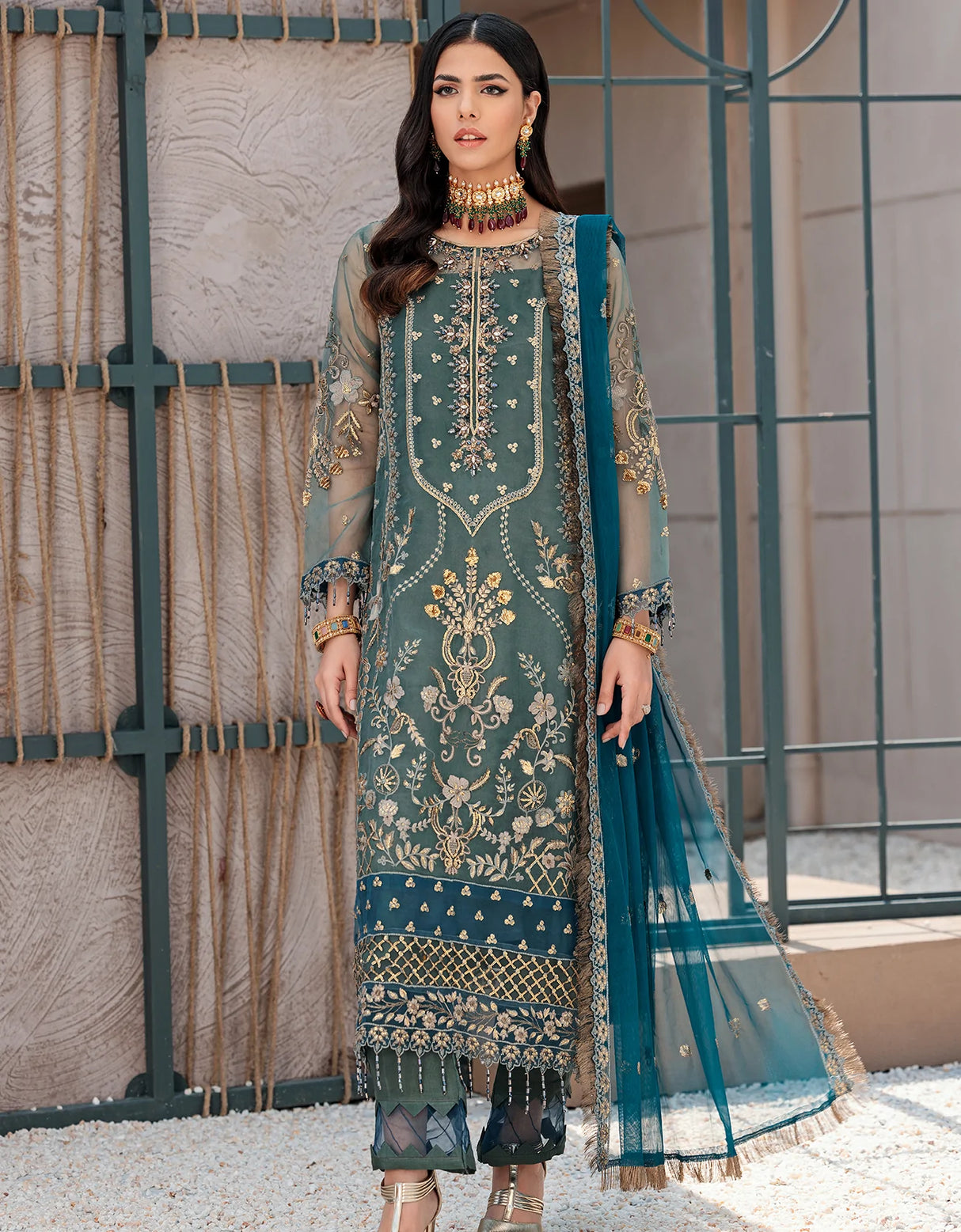 Nafasat By Emaan Adeel Embroidered Chiffon Collection