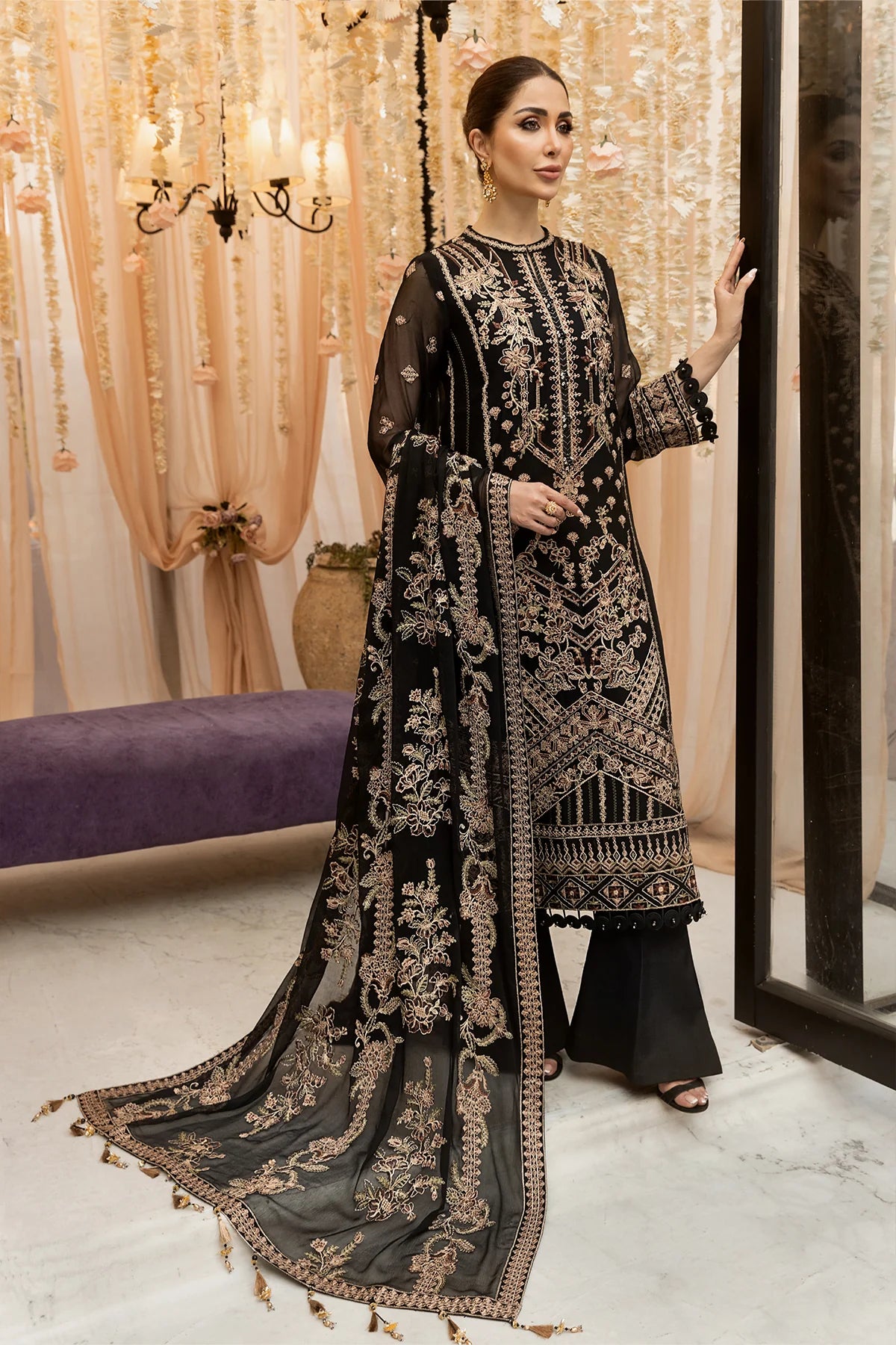 Dhaagay By Alizeh Luxury Chiffon Collection-100% Original