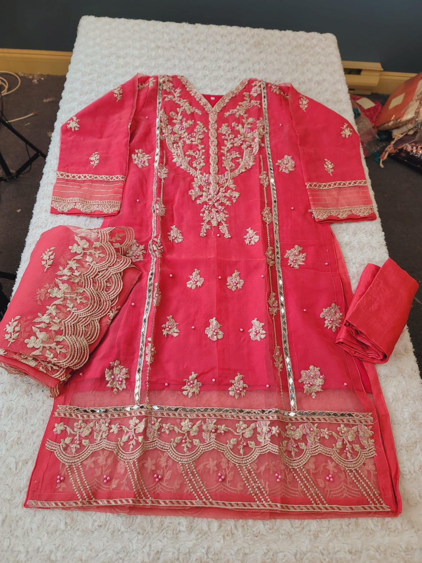 Pakistani Embroidered Party wear  Ready To Ship