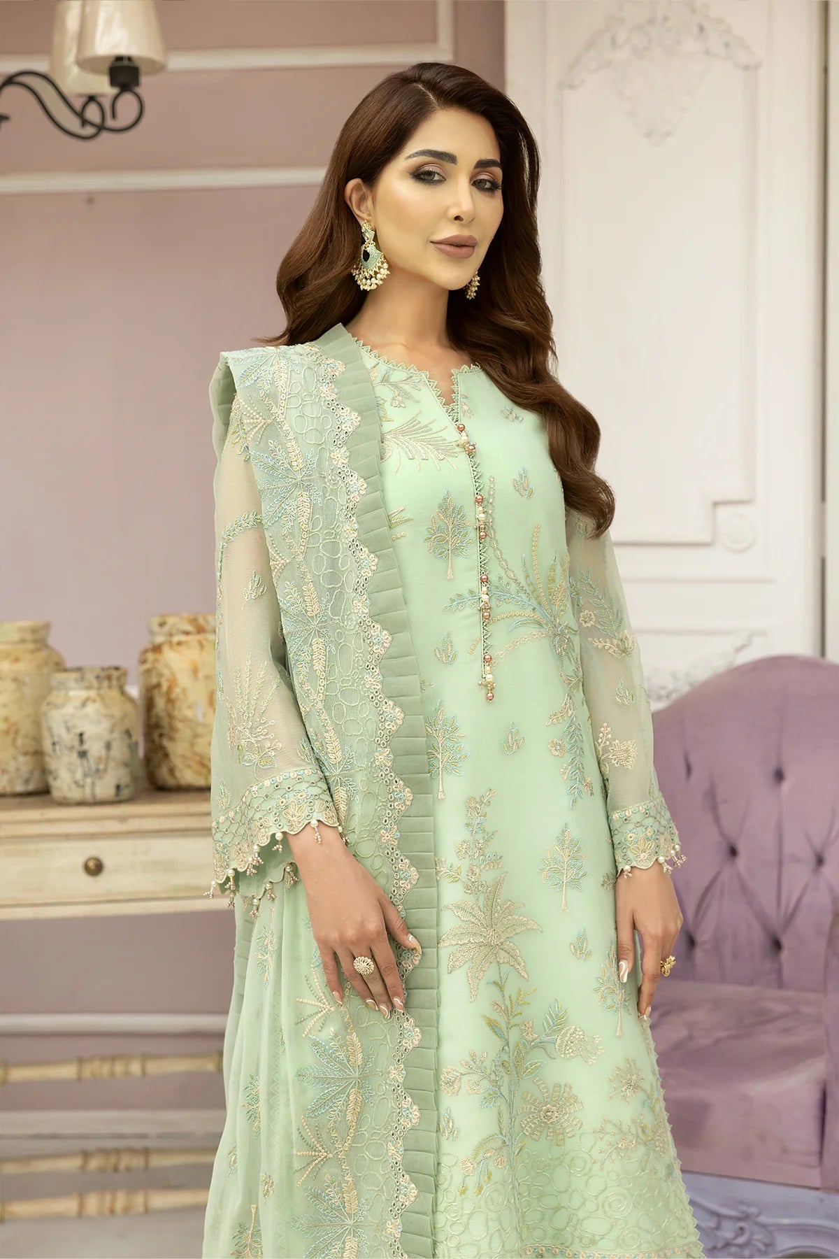 Dhaagay By Alizeh Luxury Chiffon Collection-100% Original