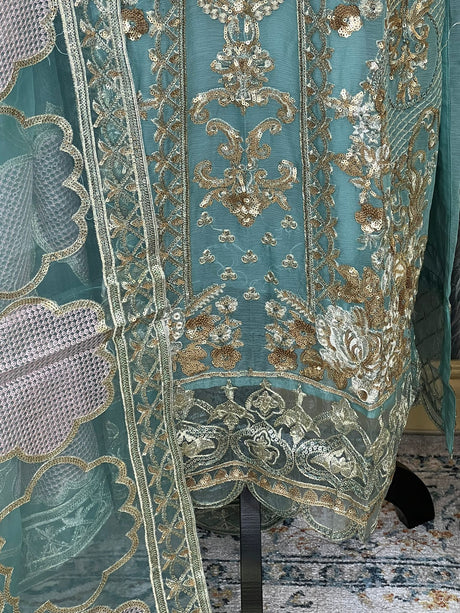 Pakistani Embroidered Party wear Ready To Ship