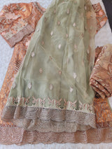 Pakistani Stitched Embroidery Party Wear Dresses Ready To Ship