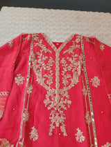 Pakistani Embroidered Party wear  Ready To Ship