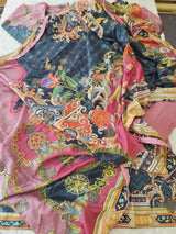 Pakistani Stitched lawn Embroidered Salwar kameez ready to ship