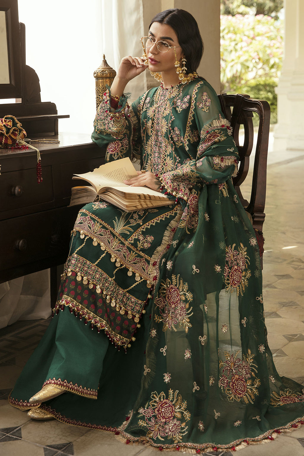 Dhoop Kinara By Afrozeh Embroidered Chiffon Collection