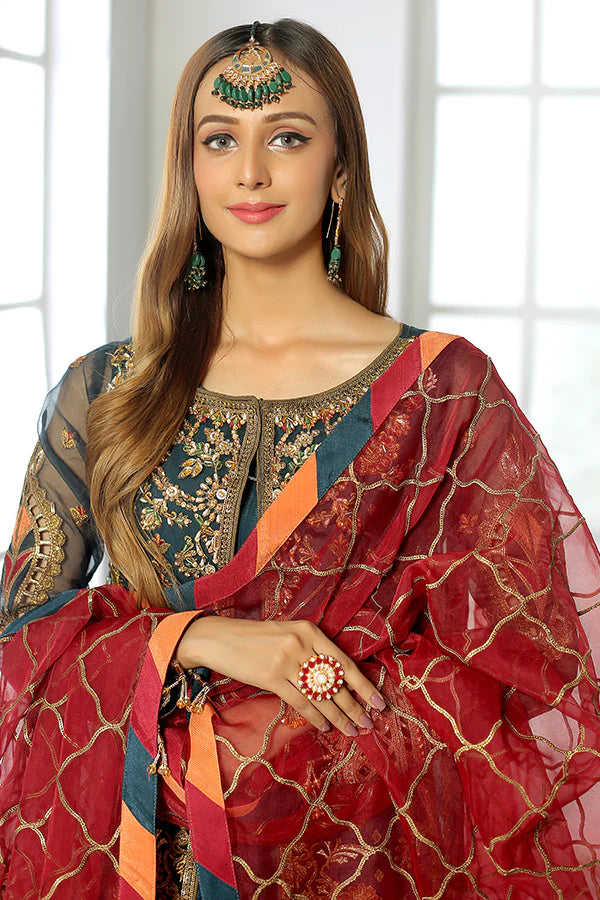 Lemilsa By Maryam's Chiffon Embroidered Collection