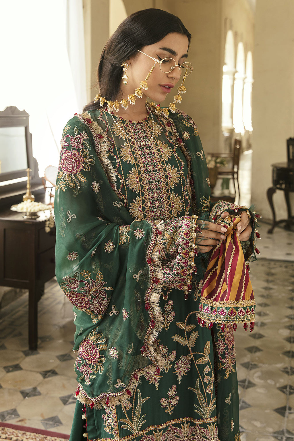 Dhoop Kinara By Afrozeh Embroidered Chiffon Collection