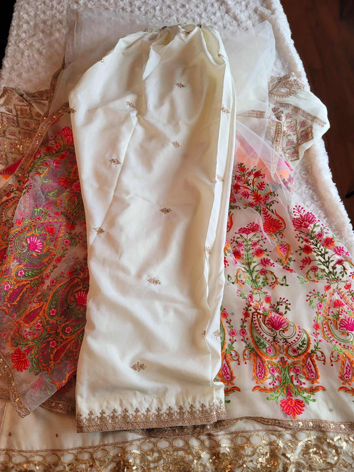 Pakistani Stitched Embroidery Party Wear Dresses Ready To Ship