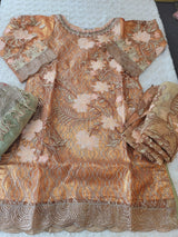 Pakistani Stitched Embroidery Party Wear Dresses Ready To Ship