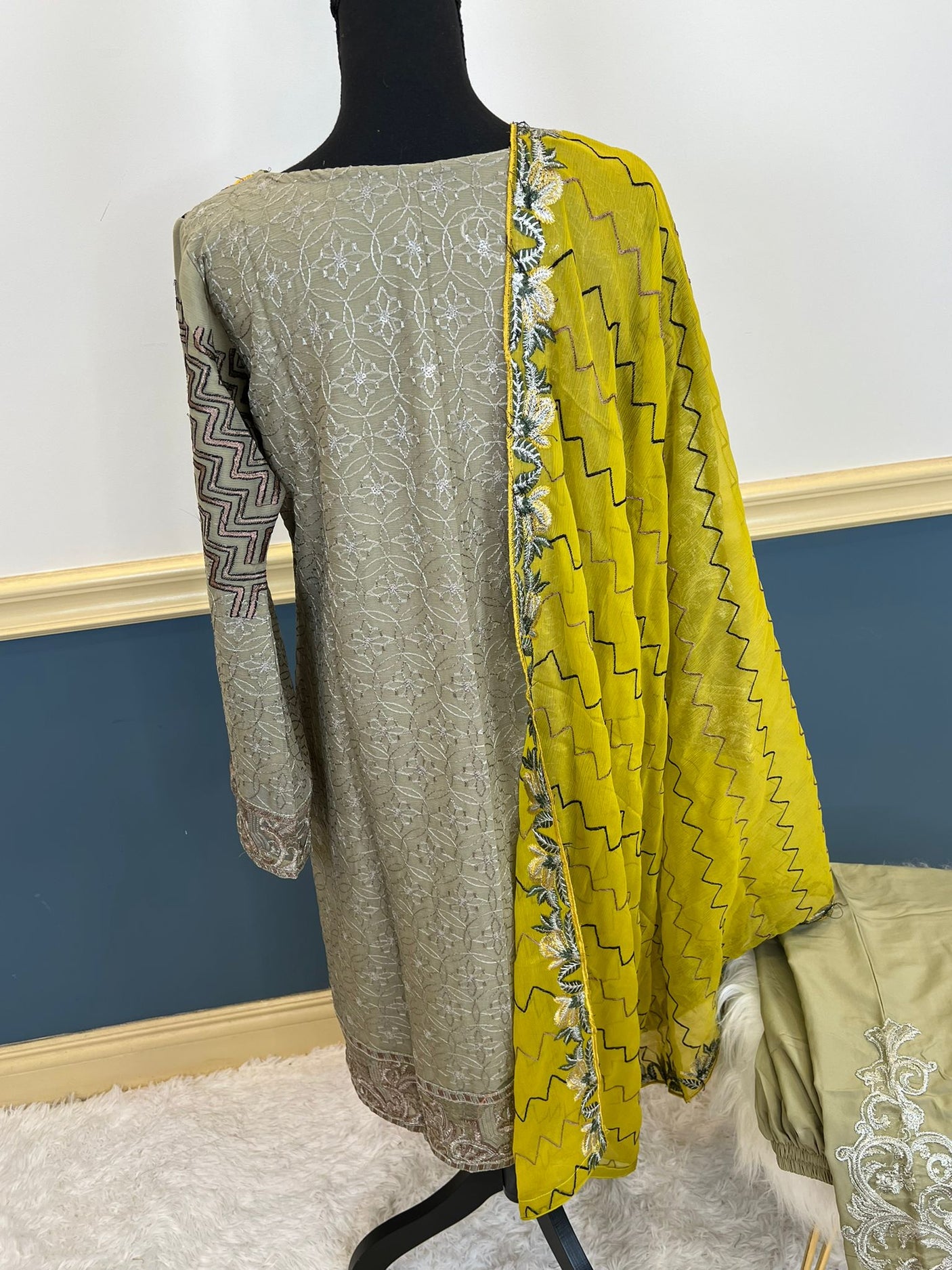 Pakistani Embroidered Party wear  Ready To Ship