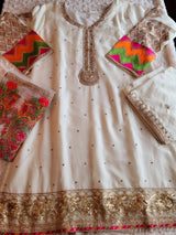 Pakistani Stitched Embroidery Party Wear Dresses Ready To Ship