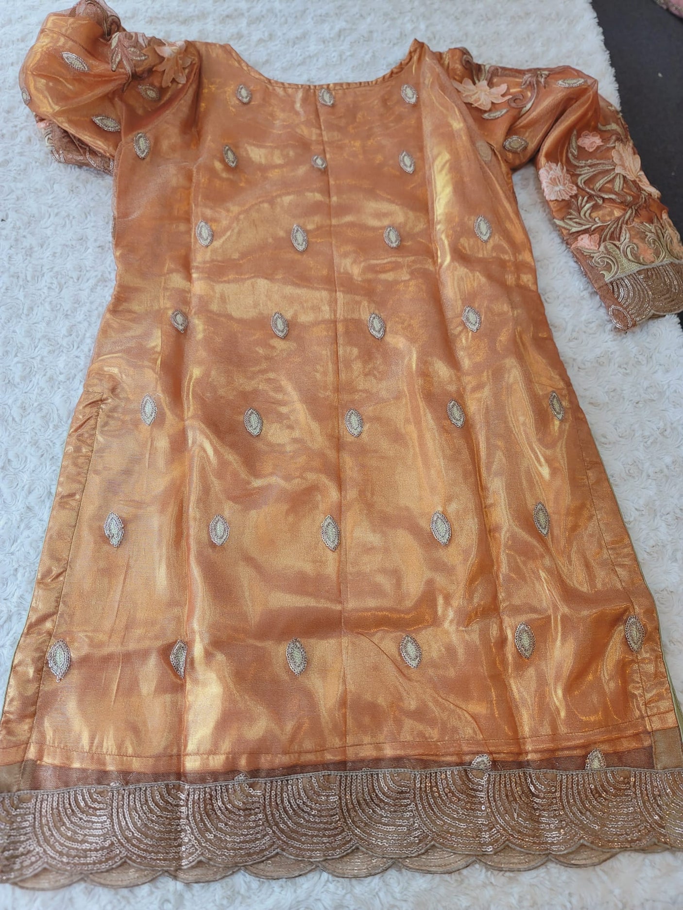 Pakistani Stitched Embroidery Party Wear Dresses Ready To Ship