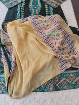 Pakistani Stitched lawn Embroidered Salwar kameez ready to ship