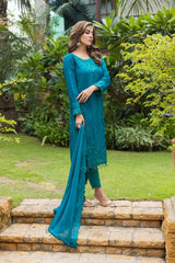 Mizka by Mi-Creation Luxury  Embroidered Chiffon Collection-100% Original