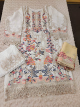Pakistani Stitched Embroidery Party Wear Dresses Ready To Ship
