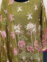 Pakistani Stitched Embroidery Party Wear Dresses Ready To Ship
