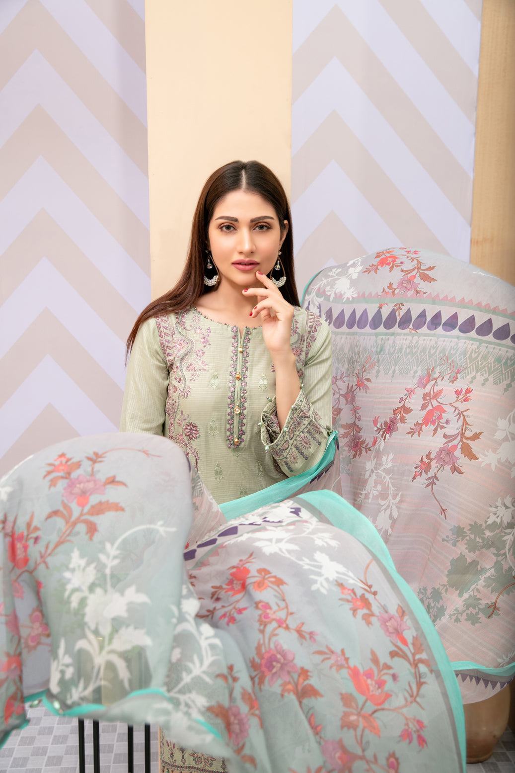 Gulrukh by Tawakkal Collection 100% Original