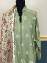 Pakistani Stitched Embroidery Party Wear Dresses Ready To Ship