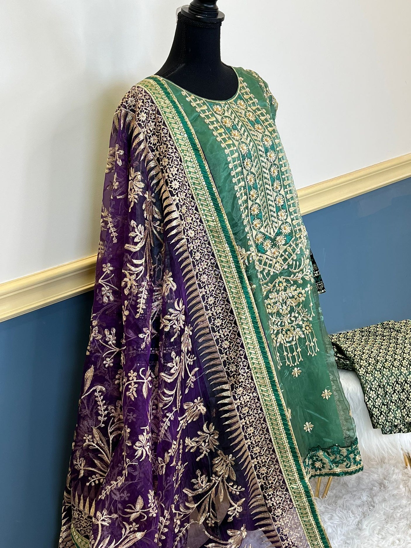 Pakistani Embroidered Party wear  Ready To Ship