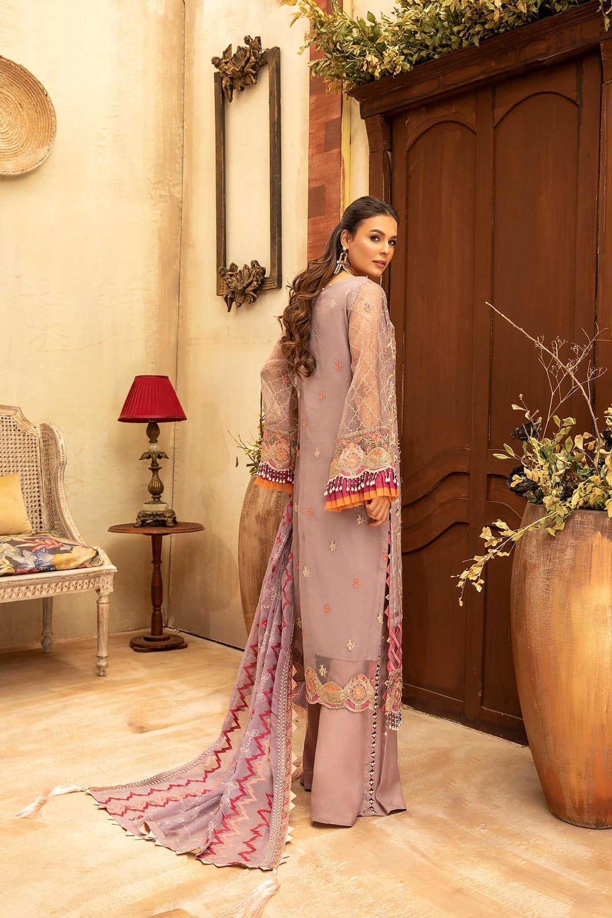 Lamore Organza Collection by Adan’s Libas Chiffon Collection 2021 -100% Original Guaranteed