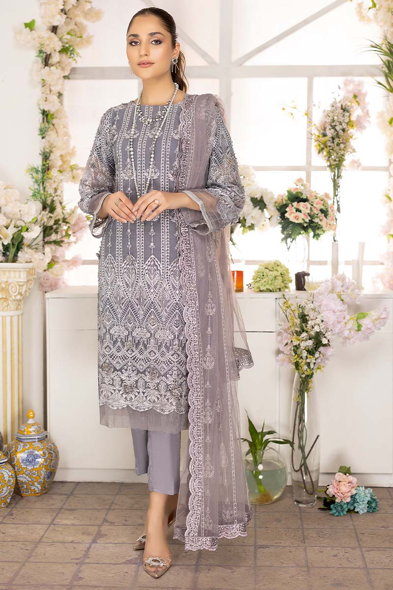 Camellia By Adan’s Libas Embroidered Chiffon Collection
