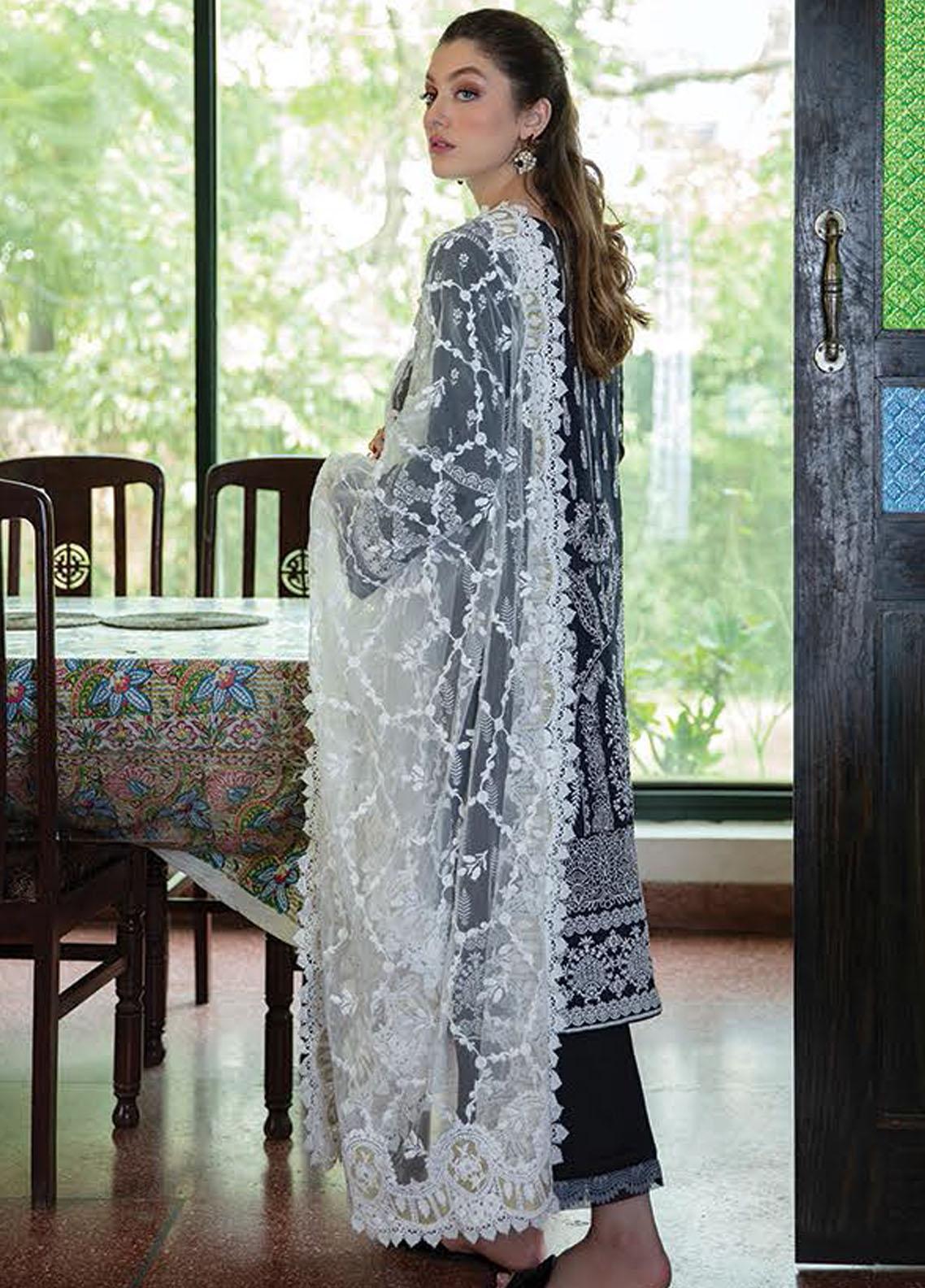Aabyaan Embroidered Lawn Collection-100% Original Guaranteed