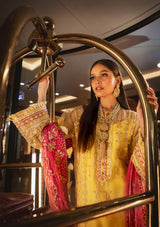 AIK Embroidered Chiffon Collection-100% Original Guaranteed