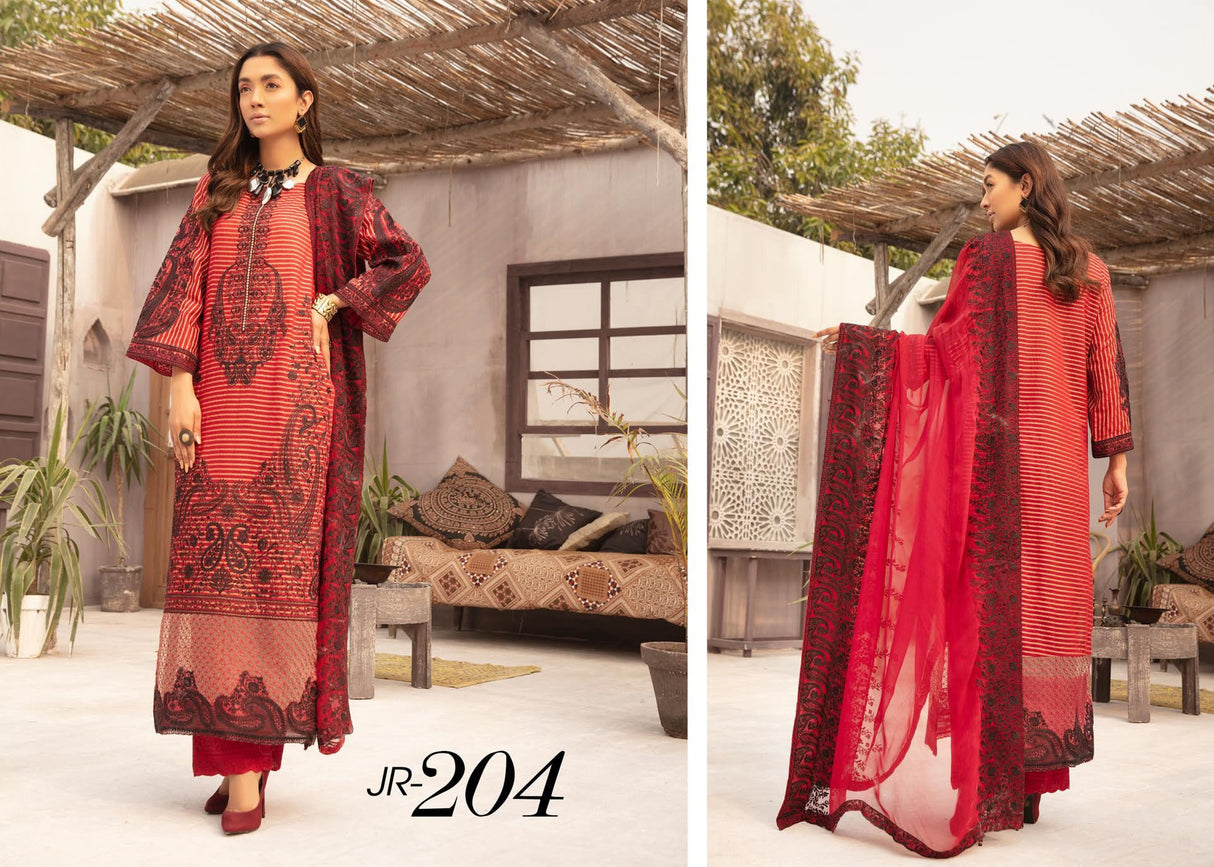 NAMAEESH by Johra Embroidered Lawn Collection 2021 -100% Original Guaranteed