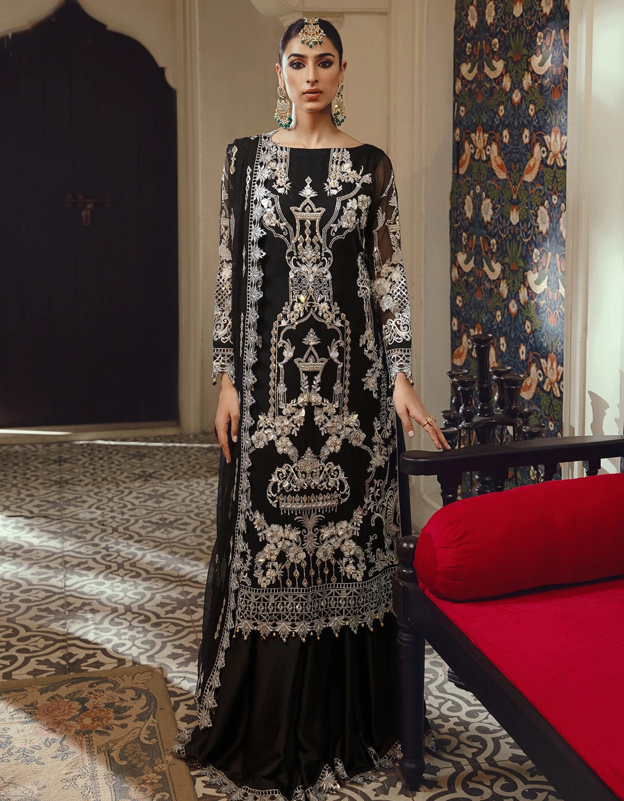 Belle Robe by Emaan Adeel Luxury Chiffon Embroidered Collection 2021 100% Original Guaranteed