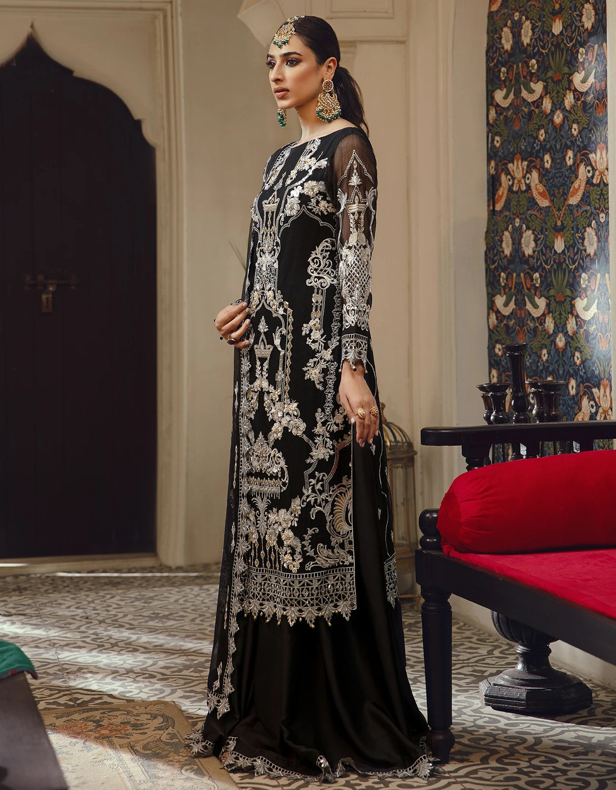 Belle Robe by Emaan Adeel Luxury Chiffon Embroidered Collection 2021 100% Original Guaranteed