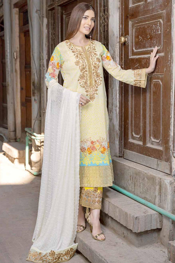 Johra Marry Gold Emb Swiss-100% Original Guaranteed