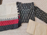 Handloom Ikkat Salwer Kamiz