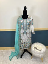 Pakistani Embroidered Party wear  Ready To Ship