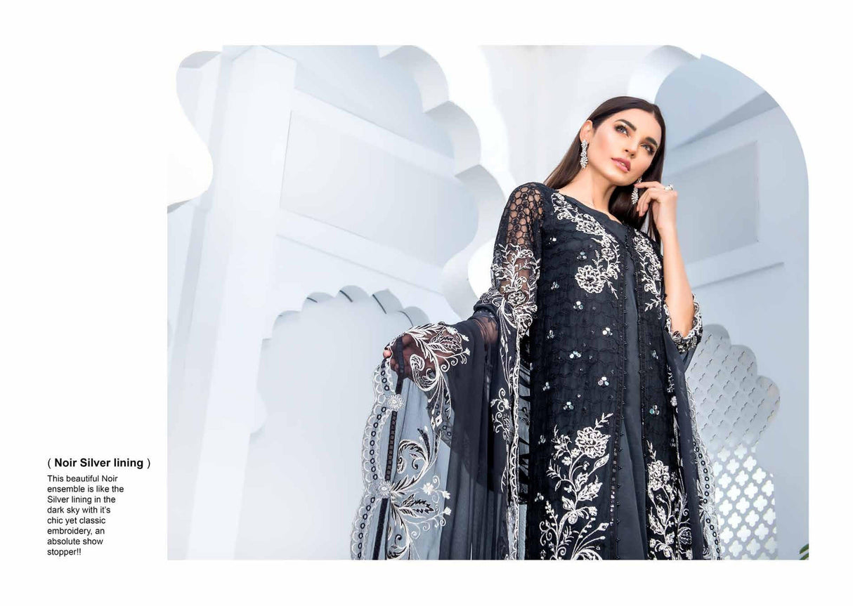 Jannan Final Premium Chiffon Embroidered Collection 2021 -100% Original Guaranteed