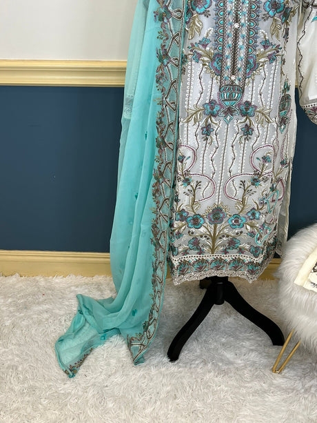 Pakistani Embroidered Party wear  Ready To Ship
