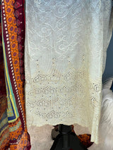 Pakistani Stitched lawn Embroidered Salwar kameez ready to ship