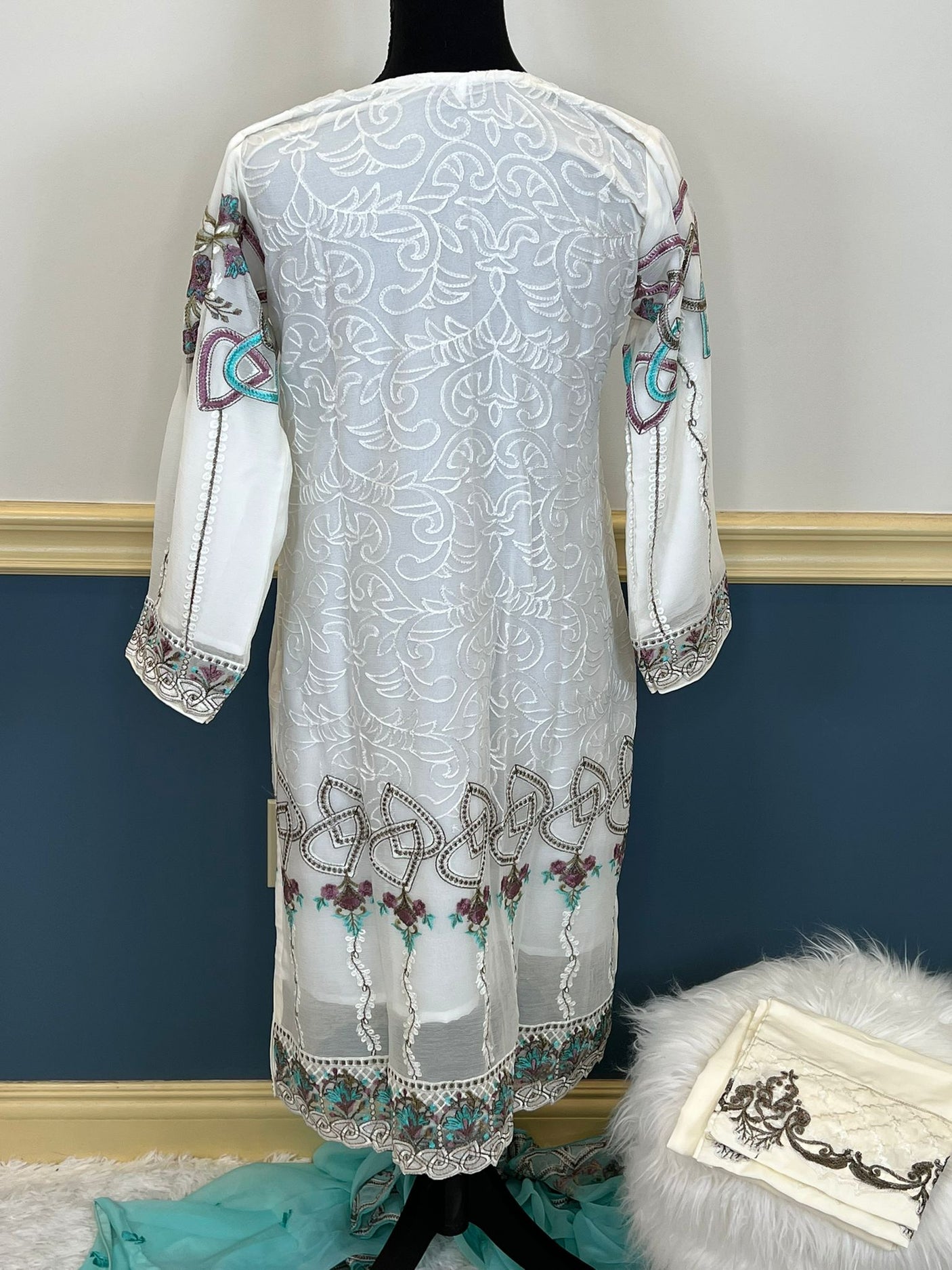 Pakistani Embroidered Party wear  Ready To Ship