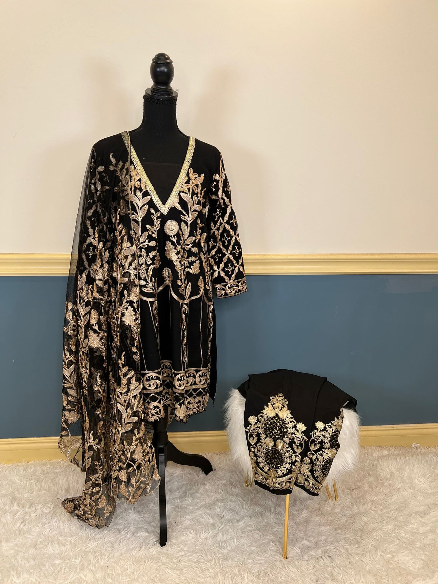 Pakistani Embroidered Party wear  Ready To Ship