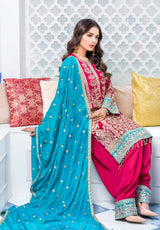 Jannan Final Premium Chiffon Embroidered Collection 2021 -100% Original Guaranteed