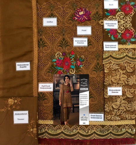 Pakistani Stitched Embroidery Party Wear Dresses Ready To Ship