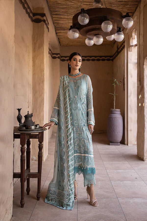 Johra Gold Luxury Chiffon Collection 100% Original