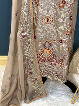 Pakistani Stitched Embroidery Party Wear Dresses Ready To Ship